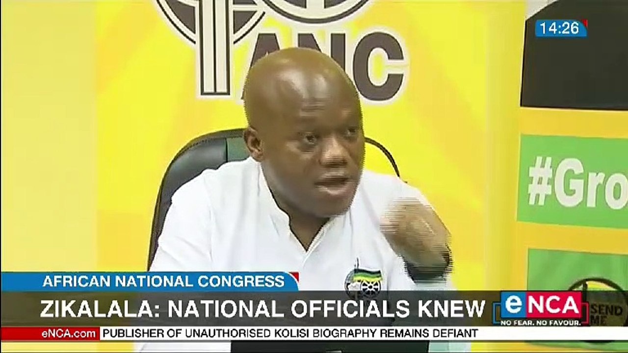Zikalala - National officials knew