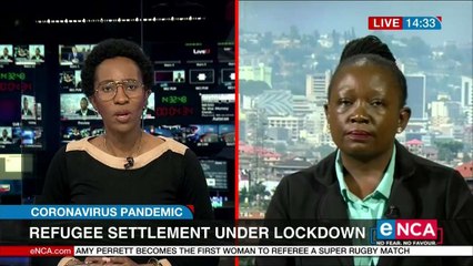 Refugees settlement under lockdown