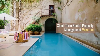 Short Term Rental Property Management