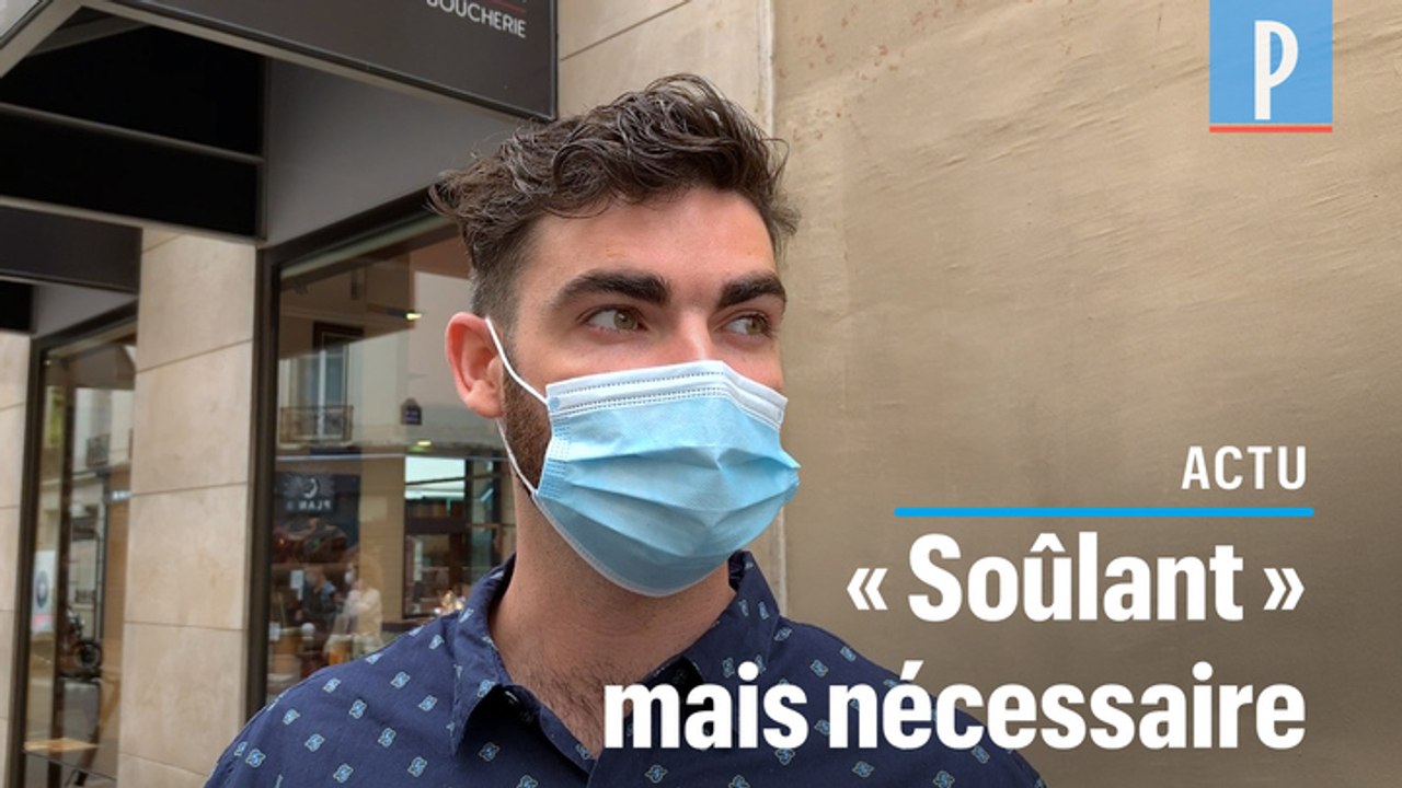 Masque obligatoire à Paris : « ça me soûle un peu, mais je ne vais pas faire le rebelle »