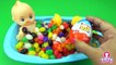 Baby Doll Bath Time & Surprise Toys Egg - Learn Colors - Toyz collector