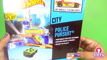 Hot Wheels Police Pursuit Play set - Toyz collector