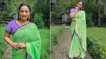 साड़ी में रानी चटर्जी ने किया फ़ोटो शेयर,लोगो ने की जमकर तारीफ