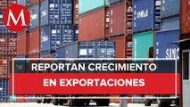 Exportaciones registran segundo crecimiento mensual continuo: Inegi