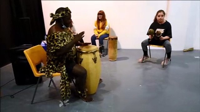 Bubble Up and Curious Minds creative workshop for pupils about to start secondary school.