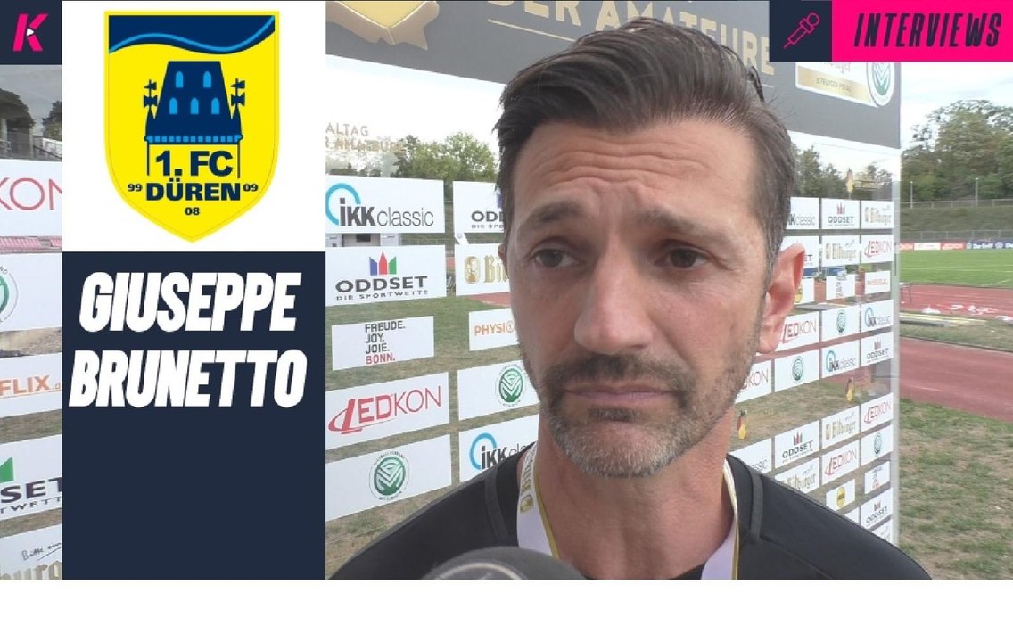 Emotionale Momente mit FCD-Trainer Pepe Brunetto