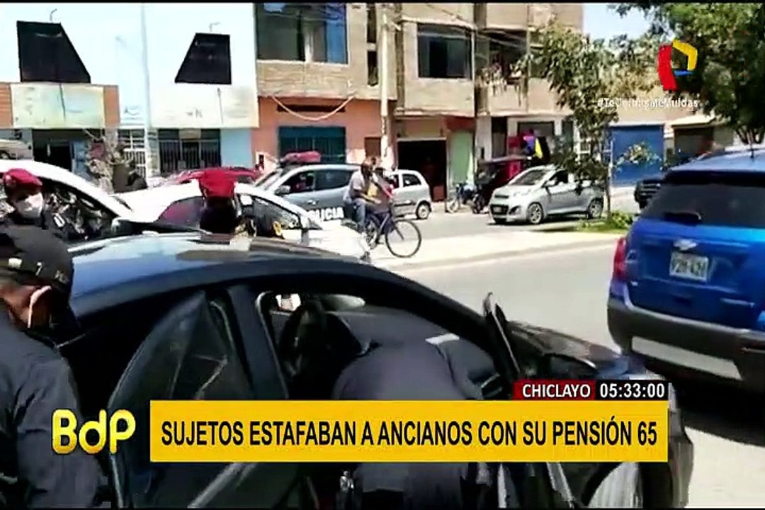 Chiclayo: sujetos estafan a ancianos con el dinero de su Pensión 65