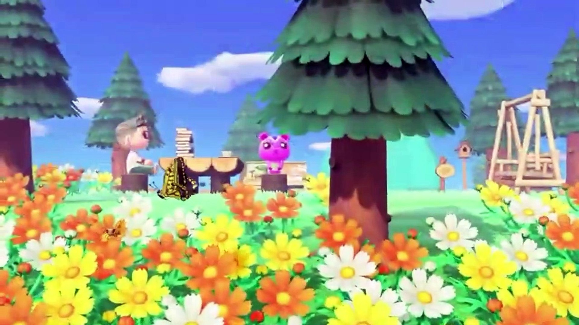 ⁣Animal Crossing New Horizons Introduction Cutscene