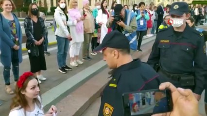 - Belarus halkı seçimlere yönelik protestolara devam ediyor