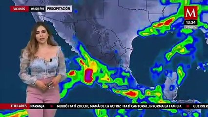 El clima para hoy 28 de agosto, Pamela Longoria