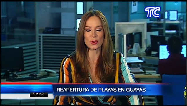 Canton General Villamil en la provincia del Guayas, reapertura parcialmente sus playas