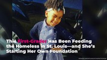 This First-Grader Has Been Feeding the Homeless in St. Louis—and She's Starting Her Own Fo