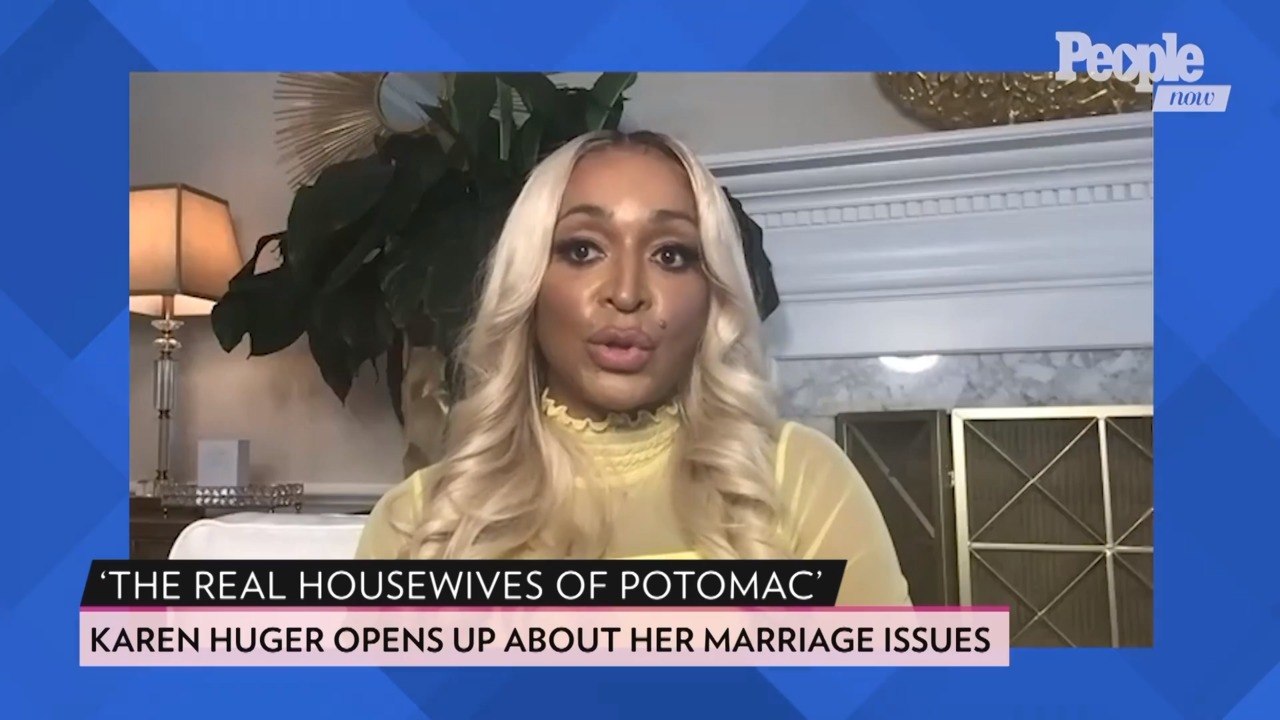 RHOP's Karen Huger Opens Up About Sharing Marri...