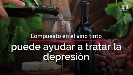 Un compuesto en el vino tinto podría ayudar a tratar la depresión