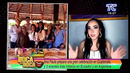 Ana Paula Roldán está lista para casarse en Guatemala