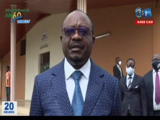 RTG / Visite du Secrétaire général du CAMES à l’université de Libreville