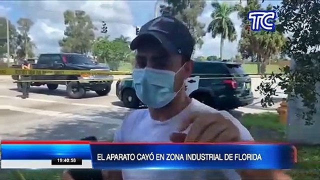 Dos personas fallecieron en accidente aéreo, la aeronave cayó en un sector comercial de Florida