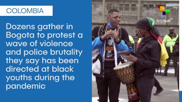 Protest Against Violence And Killings Of Black Youths In Colombia