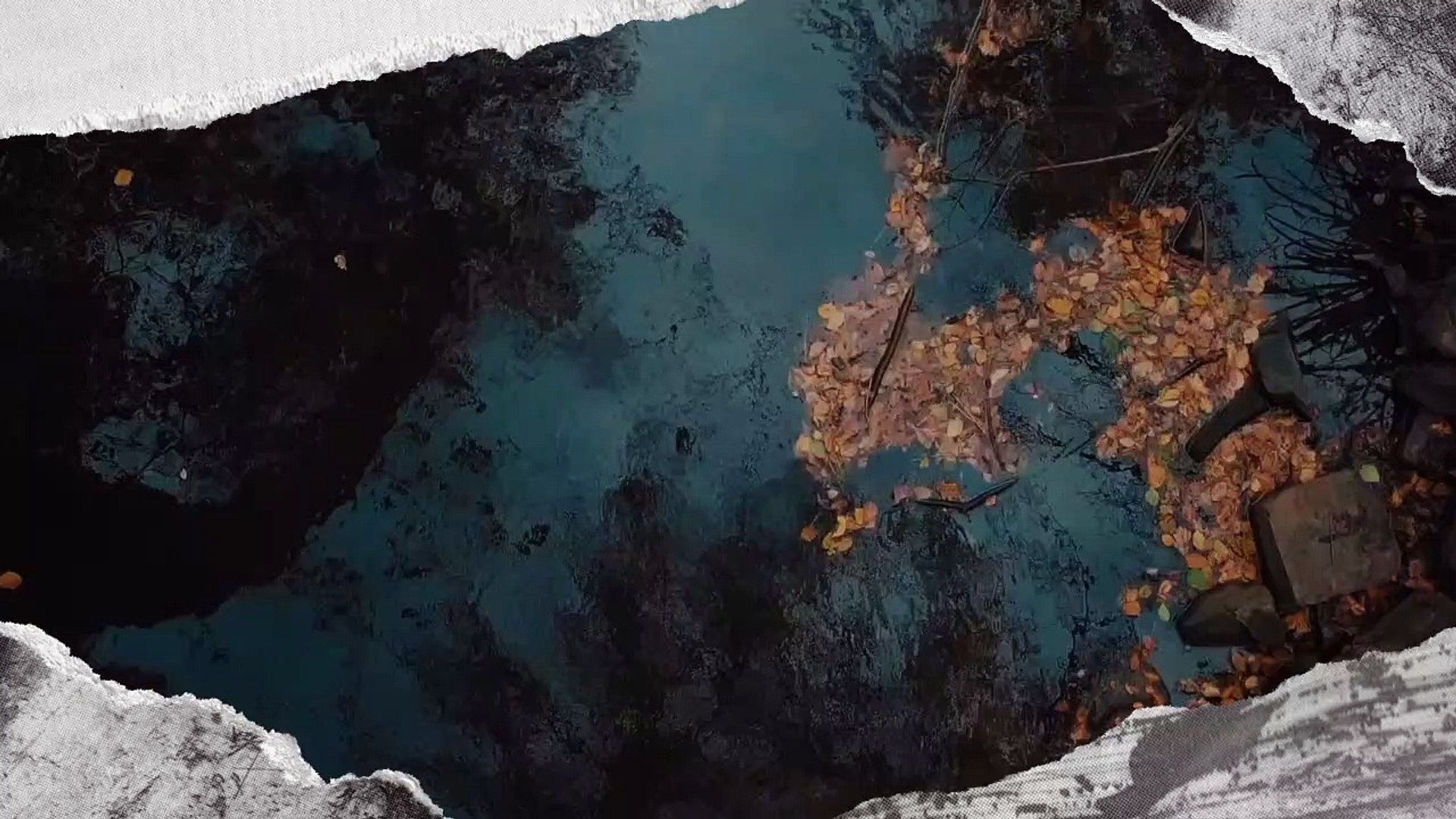 ⁣White and Blue Outdoor Photo Artist Music Youtube Video Intro