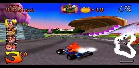 Crash CTR - Wumpa Cup - PLAYSTATION SONY