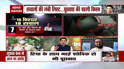 Download Video: Sushant Singh case: रिया चक्रवर्ती से CBI की पूछताछ जारी