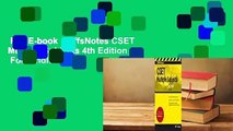 Full E-book  CliffsNotes CSET Multiple Subjects 4th Edition  For Kindle