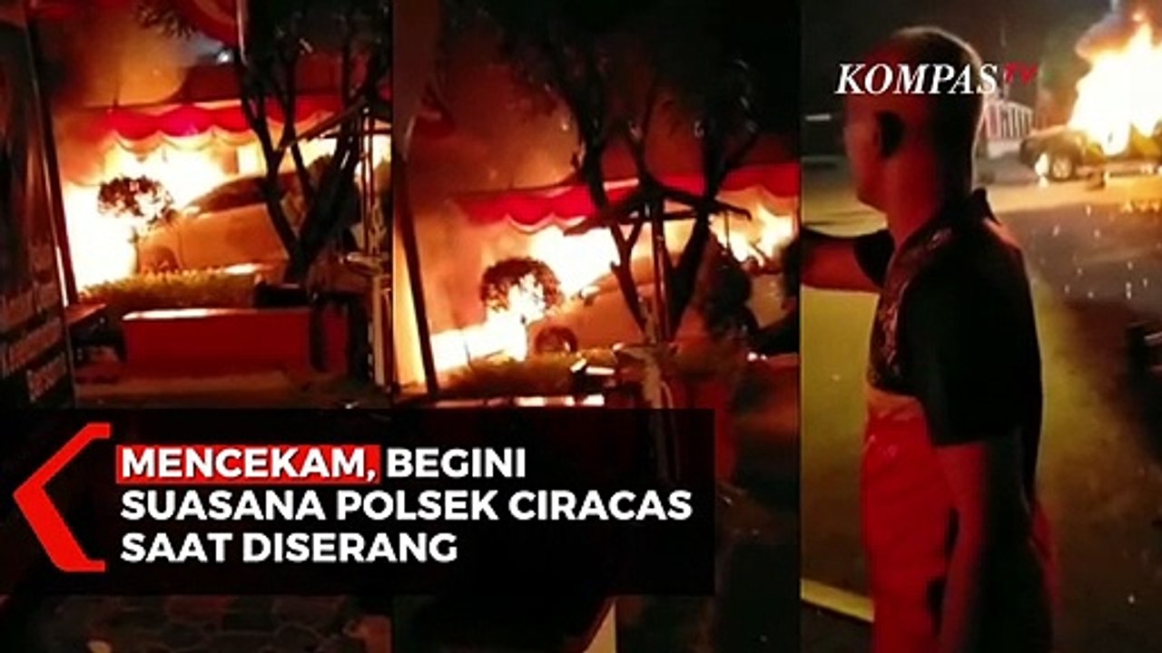 Mencekam, Begini Suasana Polsek Ciracas Sesaat Setelah Diserang