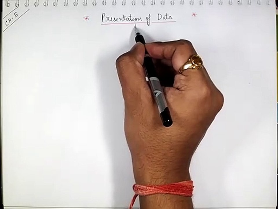 Class 11 _ STATISTICS _ Tabular Presentation of Data - 1
