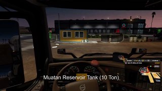 American Truck Simulator Kirim Reservior Tank (10 Ton) ke Barstow California