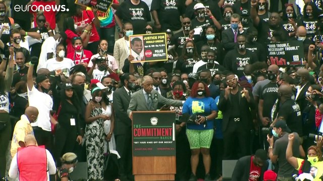 Вашингтон: марш против расизма