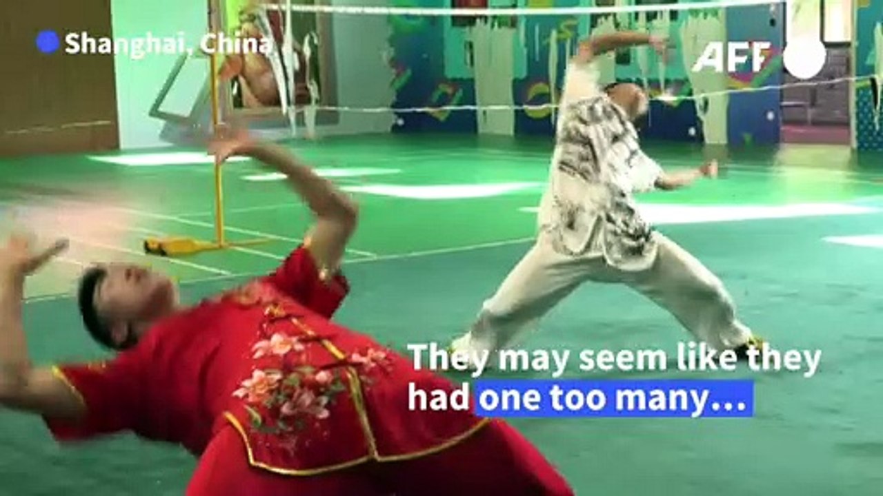 Stumbling, swaying, falling: China’s ‘drunken boxers’