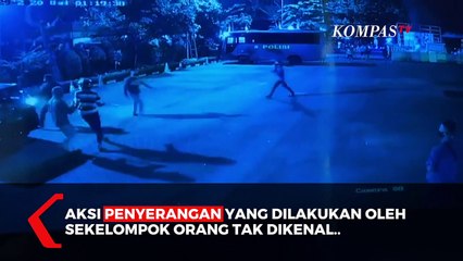 下载视频: Ini Rekaman CCTV Detik-Detik Penyerangan Polsek Ciracas