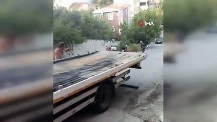 Çekici çekemedi! Bursa'da inanılmaz kaza