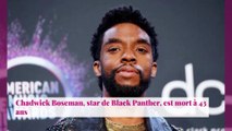 Chadwick Boseman, star de Black Panther, est mort à 43 ans