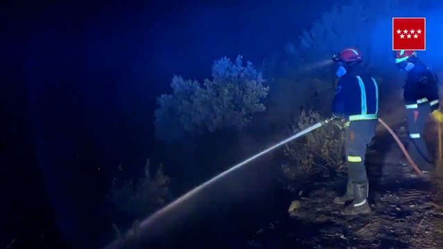 Estabilizado un incendio forestal en Robledo de Chavela que ha afectado a más de 30 hectáreas