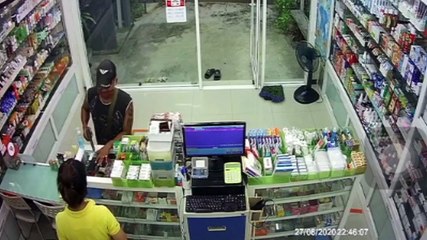 จับแล้ว'โจรหม่อง'กล้าๆจี้เงินร้านยา อยู่ห่างโรงพักแค่300ม.