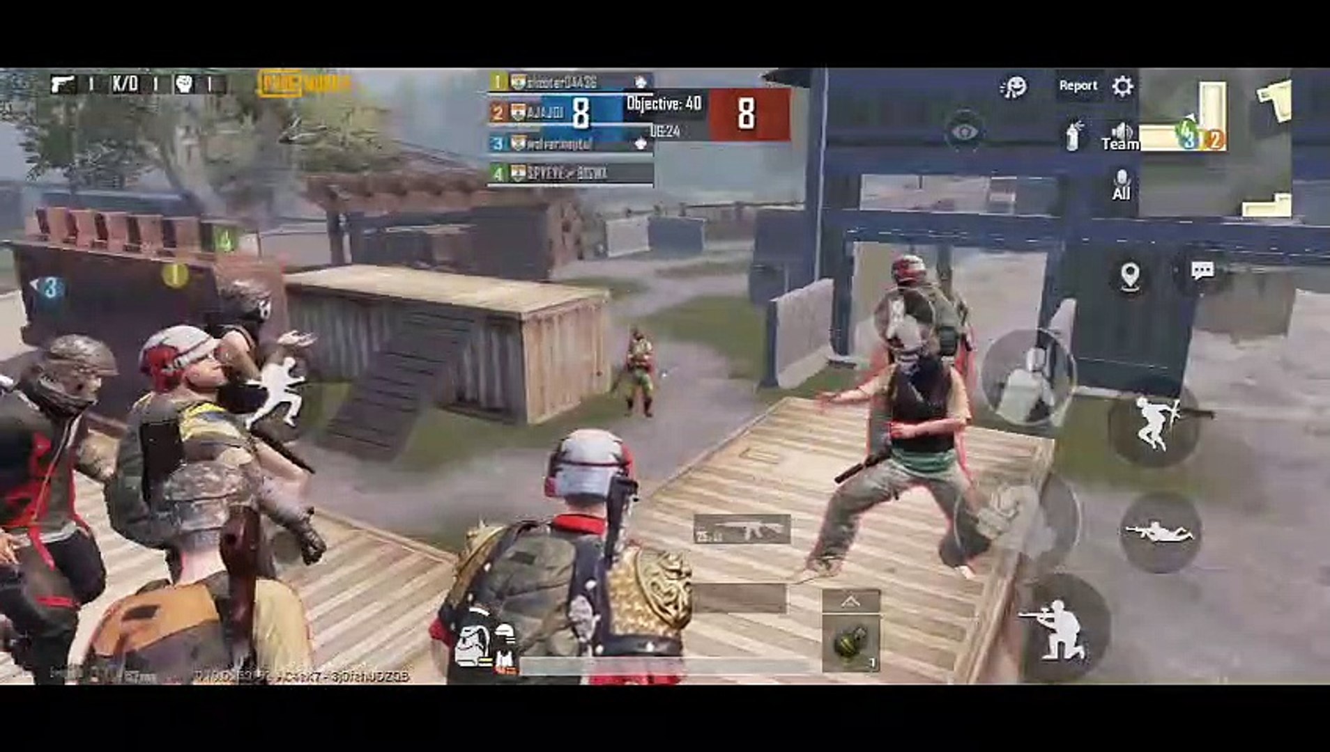 ⁣#Pubg funny pubg game play fake teamup