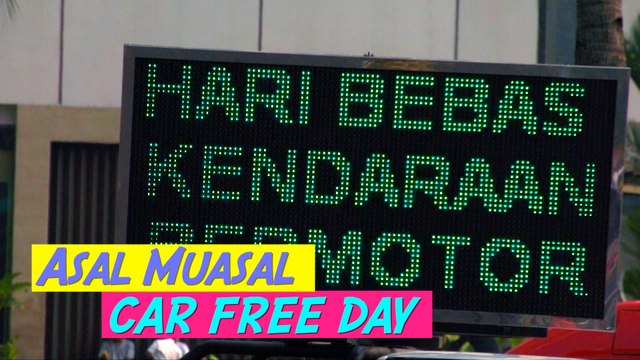 Ditiadakan Selama Pandemi, Gimana Sih Asal Muasal Car Free Day (CFD)?