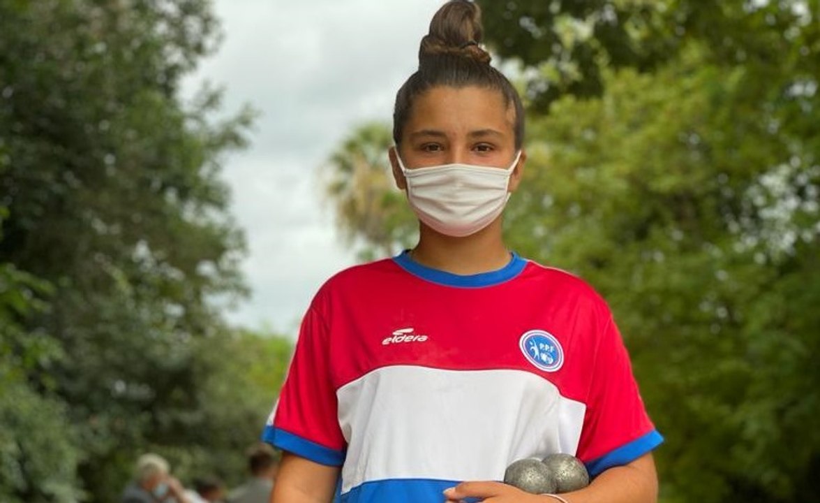 Kaylie Demeter jeune prodige de la pétanque
