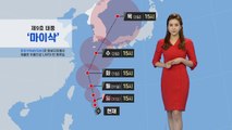 [날씨] 휴일 내륙 소나기...9호 태풍 '마이삭' 북상 / YTN