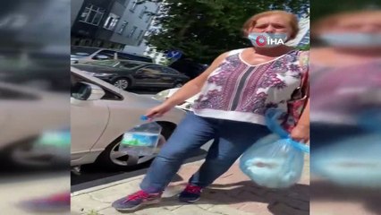 İstanbul’da kadınların kavgası kamerada