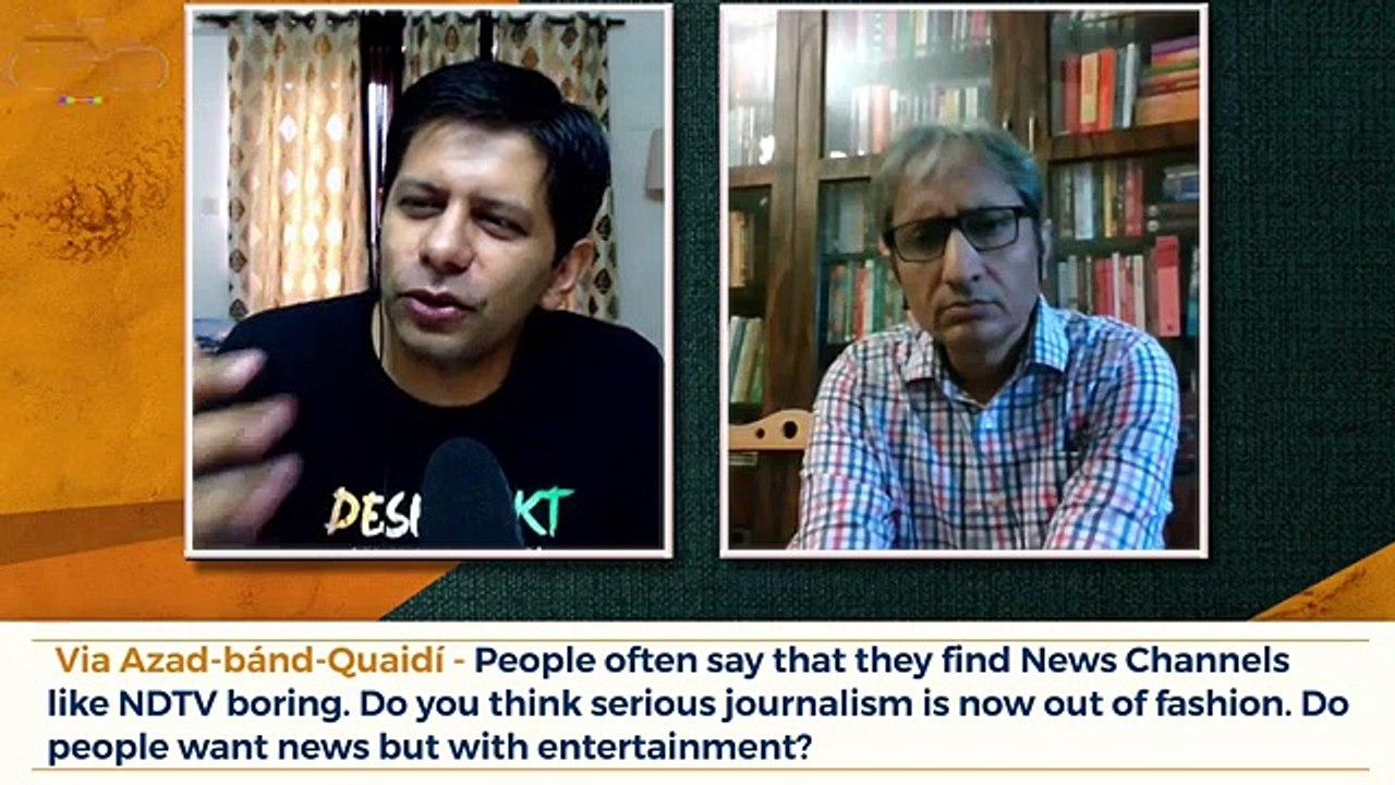 The Ravish Kumar Interview (Part 2) _ The Deshbhakt Conversations with Akash Ban