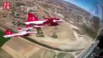 Türk Yıldızları Afyonkarahisar'da 30 Ağustos için havalandı