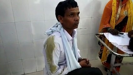 दवा लेकर लौट रहे पति-पत्नी को आटो ने मारी टक्कर, अस्पताल में हुए भर्ती