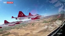 Türk Yıldızları'ndan Afyonkarahisar'da Büyük Taarruz uçuşu