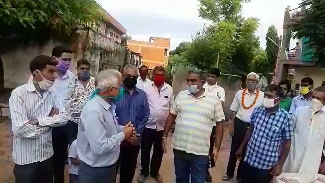 प्रेमपुरा गांव में सीसी सड़क निर्माण कार्य का शुरू