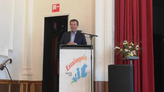 Le ministre Daerden inaugure le nouveau centre éducatif François Mitterrand à Estaimpuis