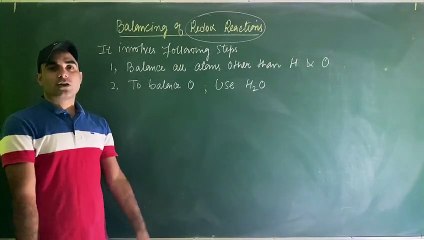 Redox reactions lecture 6