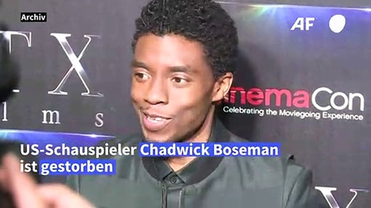 'Black-Panther'-Star Chadwick Boseman mit 43 Jahren gestorben