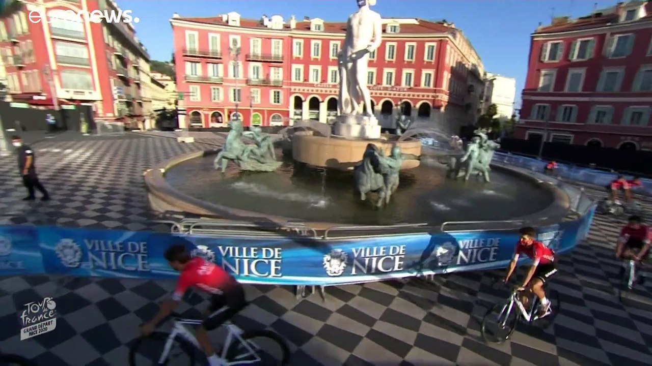 Startschuss im Corona-Risikogebiet: Tour de France hat begonnen